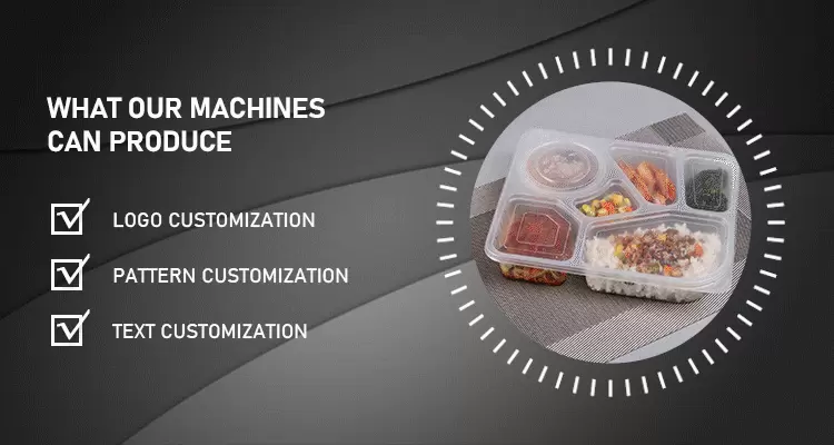 Mesin thermoforming produk plastik pp Mesin thermoforming produk plastik pp